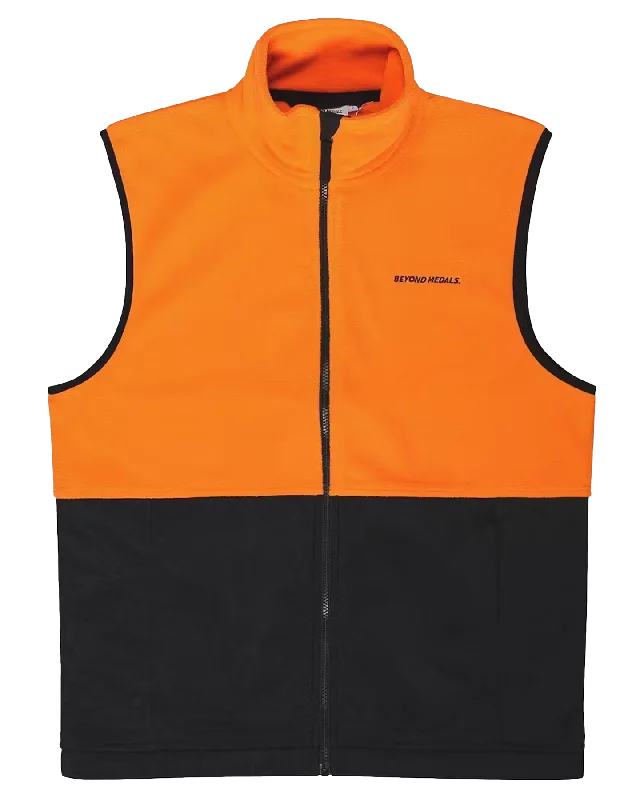 Beyond Medals Fleece Vest - Orange