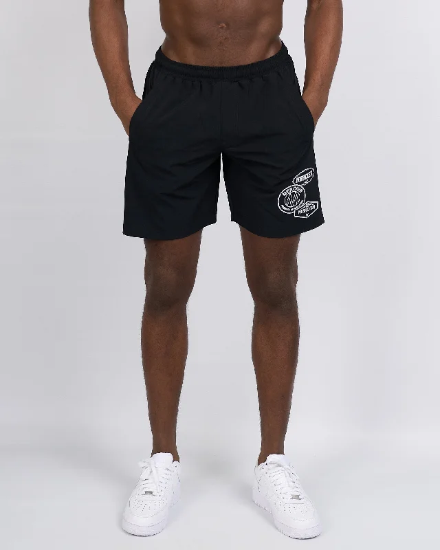 Black Mono Mercier Swim Shorts