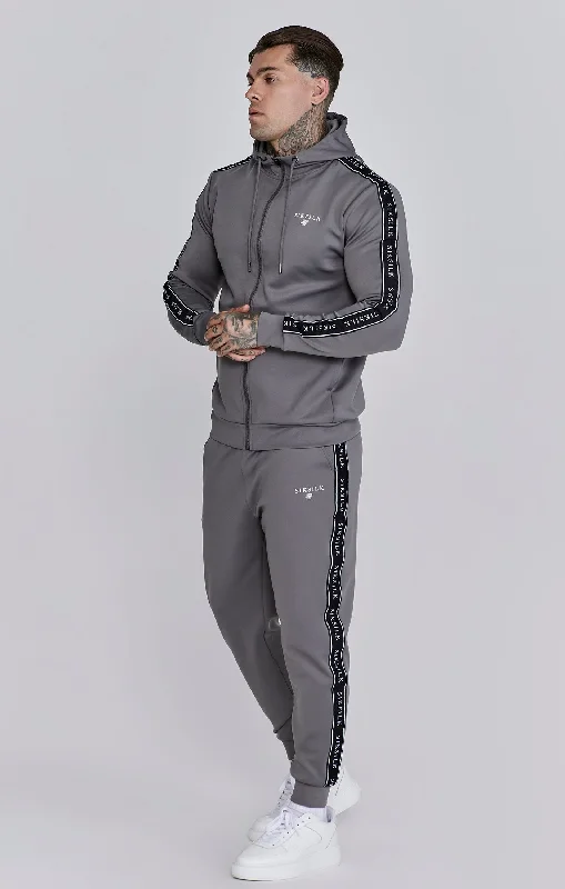 Grey Hoodie and Joggers Set