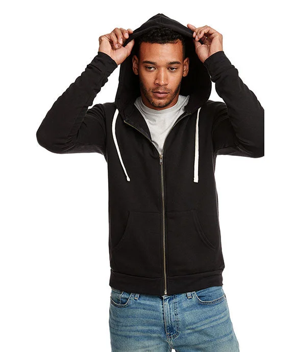 9602 - Next Level Unisex Santa Cruz Full-Zip Hooded Sweatshirt