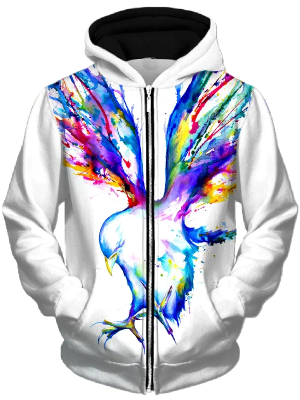 Achilles Unisex Zip-Up Hoodie