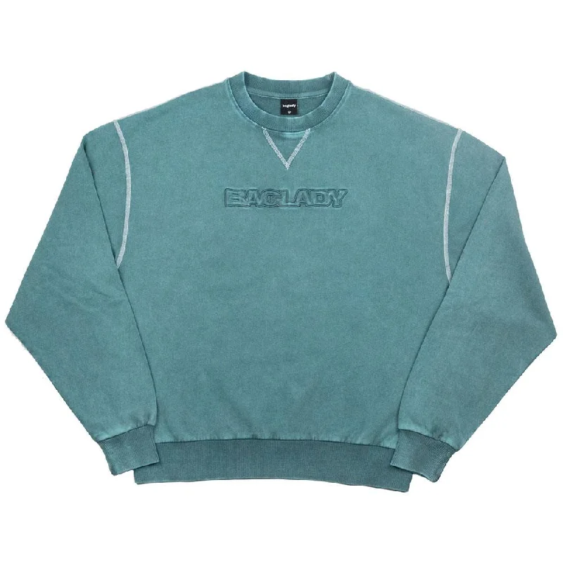 Baglady Acid Sweatshirt - Turquoise