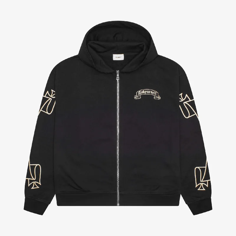 BANNED ZIP  HOODIE
