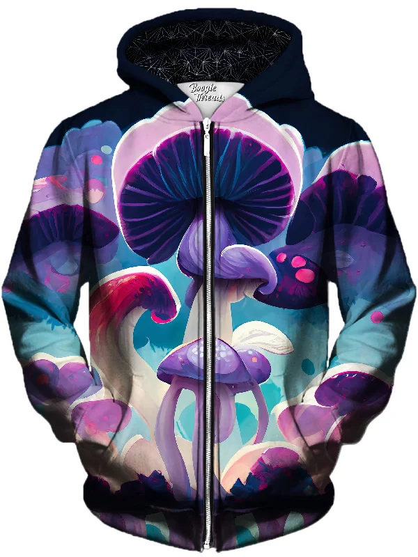 Belated Entry Unisex Zip-Up Hoodie