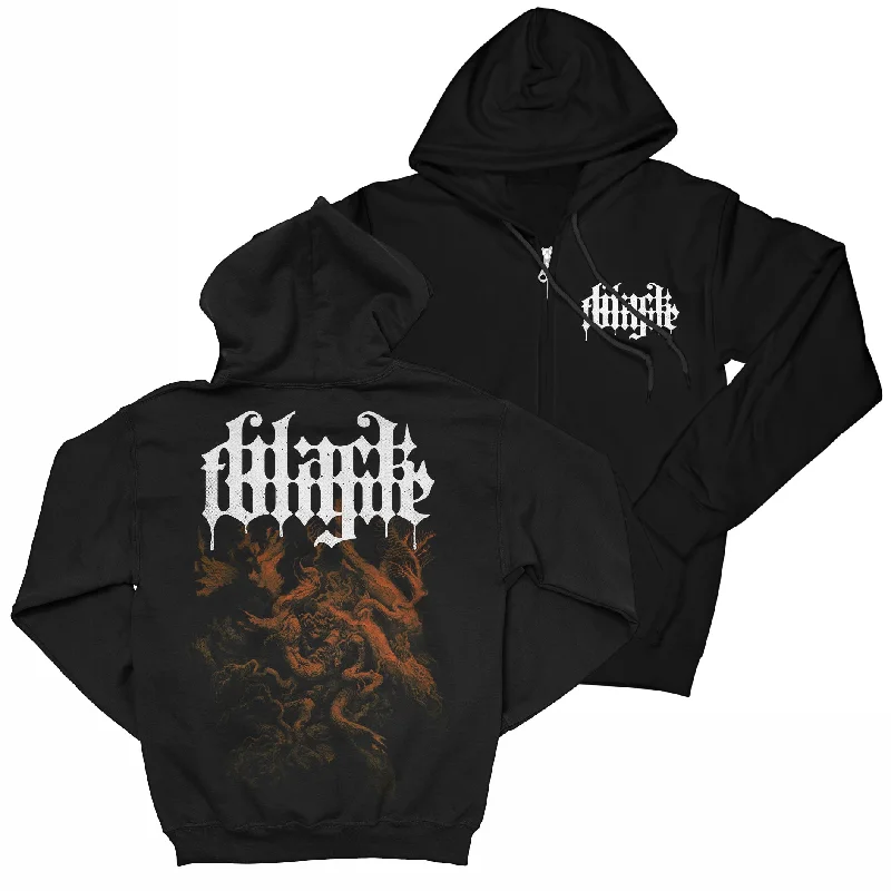 Black Tongue "Nadir" Zip Hoodie