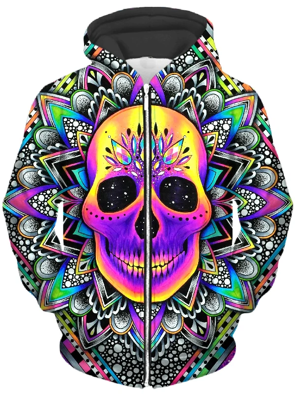 Burnout Unisex Zip-Up Hoodie