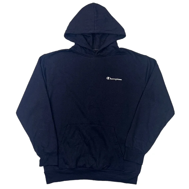 Champion Navy Hooded Sweatshirt