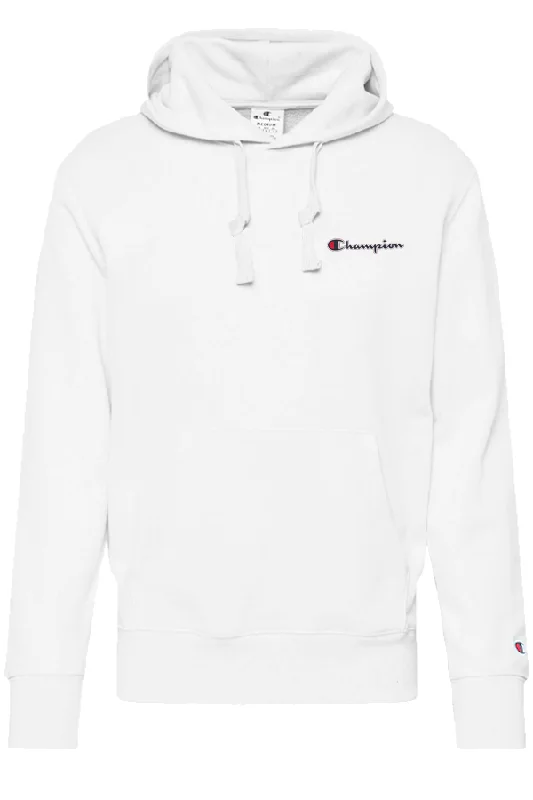 Champion Rochester Hood Signature Logo White