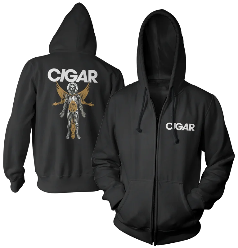 CIGAR - "The Visitor" (Black) (Zip Hoodie)