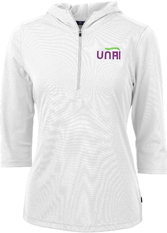 Cutter & Buck Ladies Virtue Eco Pique Half Zip Hoodie