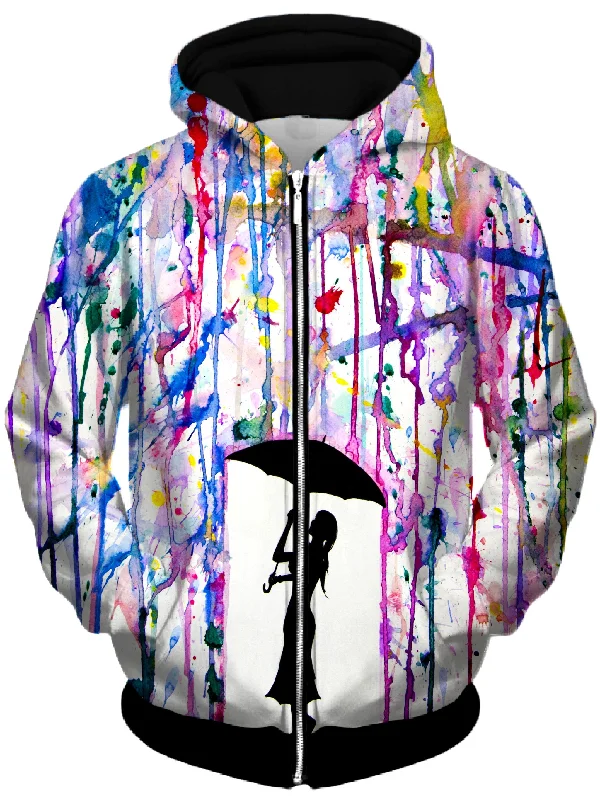 Deluge Unisex Zip-Up Hoodie