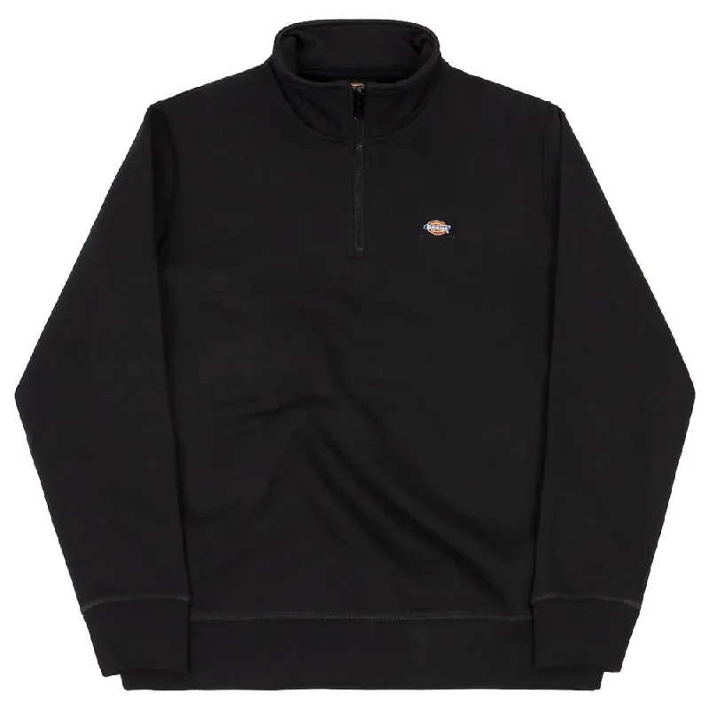 Dickies Oakport Quarter Zip Fleece - Black