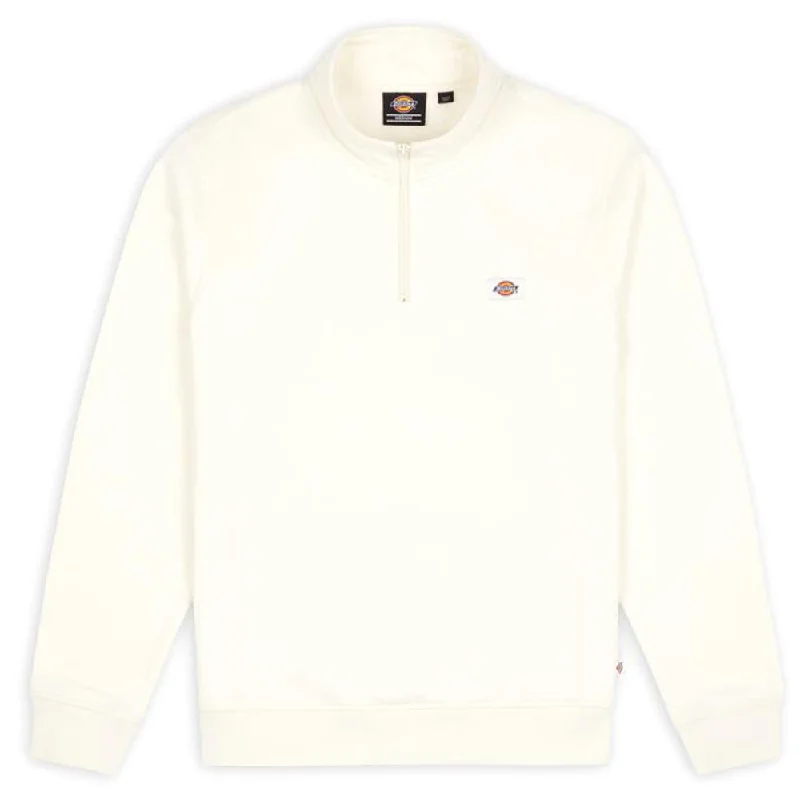 Dickies Oakport Quarter Zip Fleece - Ecru