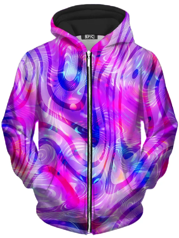 Dilated Unisex Zip-Up Hoodie