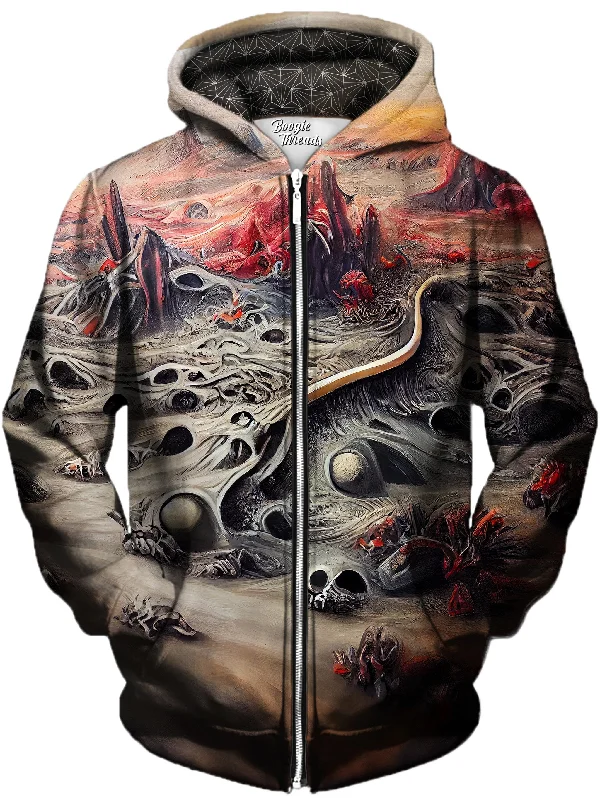 Discovery Of Grace Unisex Zip-Up Hoodie