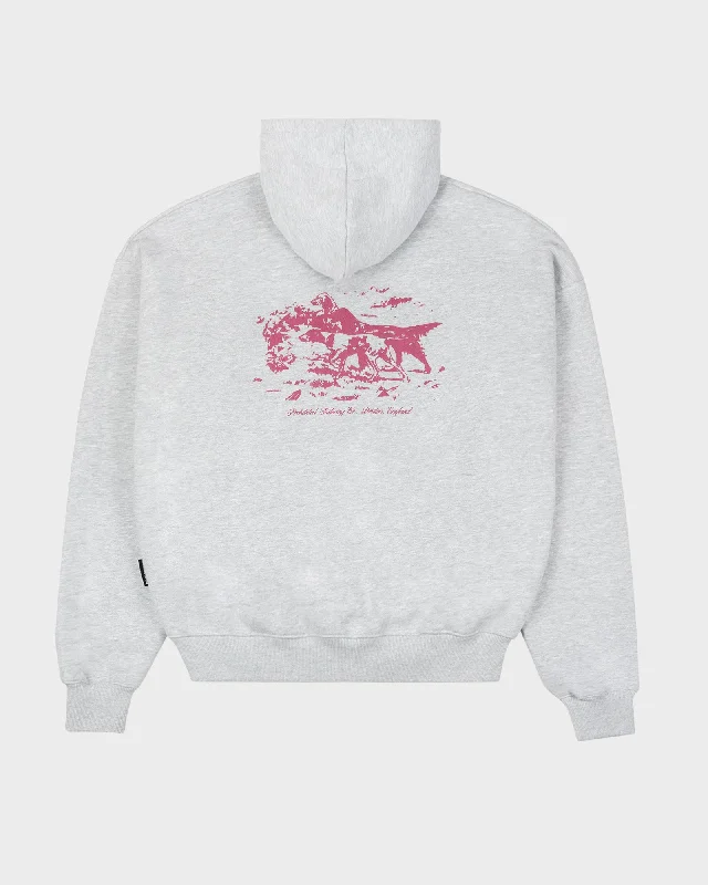 Drift Hunt Hoodie Grey Melange
