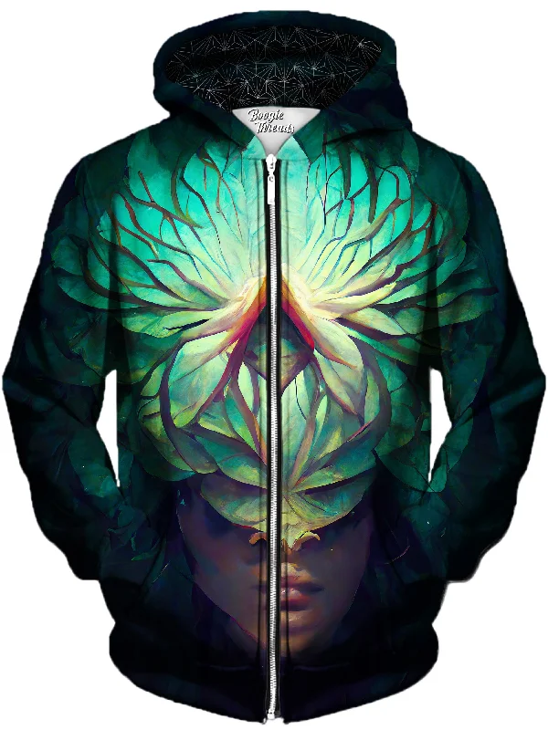 Ecstatic Invitation Unisex Zip-Up Hoodie