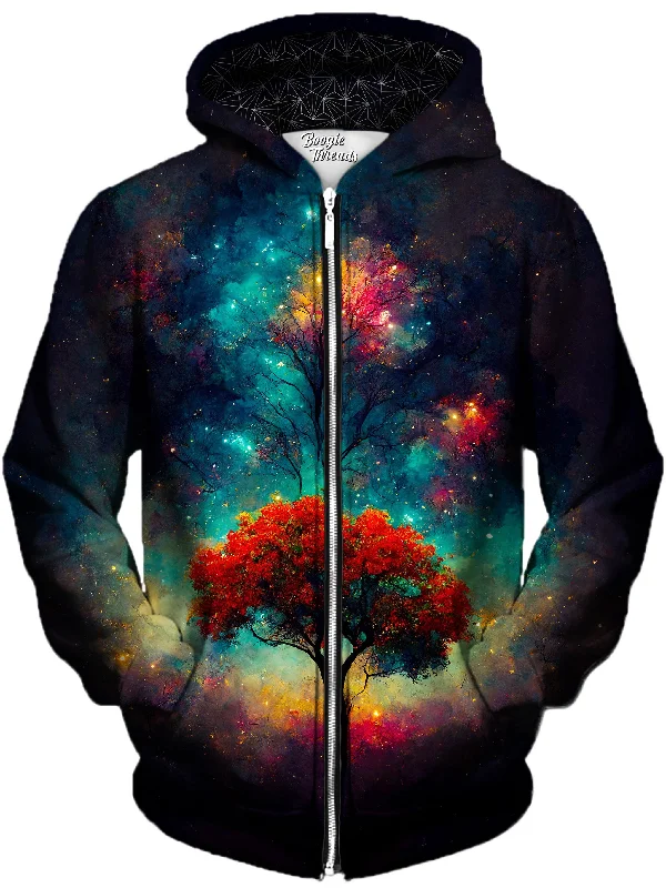 Electric Creator Unisex Zip-Up Hoodie