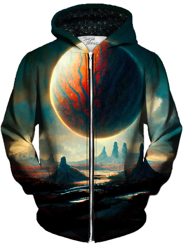 End Of Disaster Unisex Zip-Up Hoodie