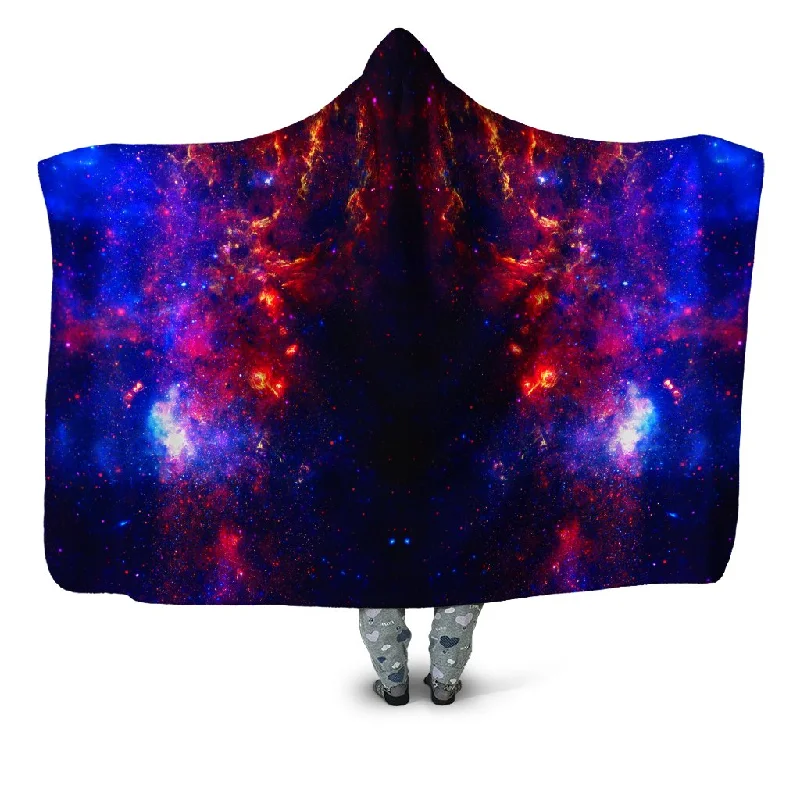 Fire Galaxy Hooded Blanket