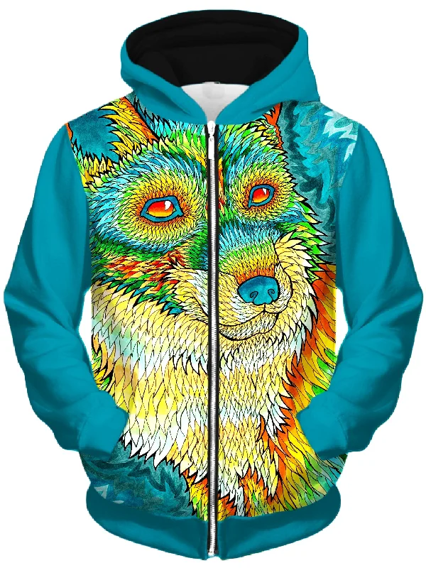 Foxadelic II Unisex Zip-Up Hoodie