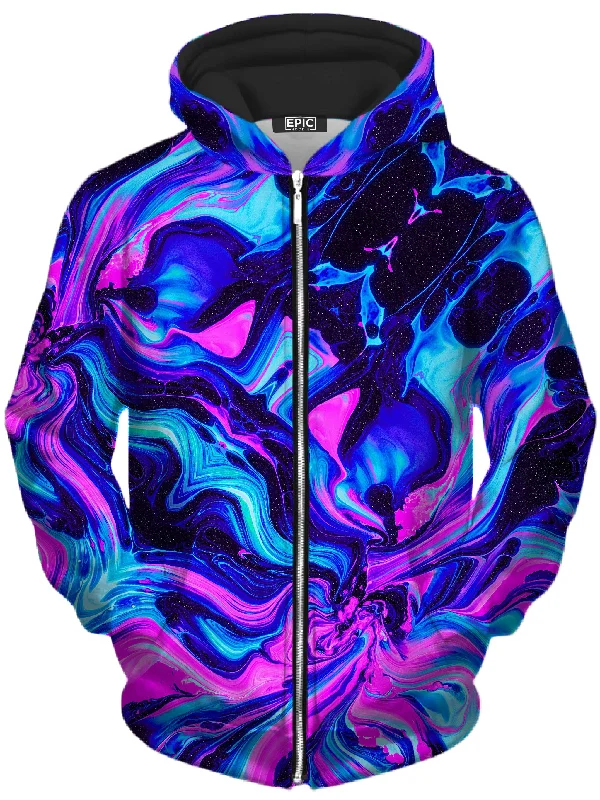 Free Flow Unisex Zip-Up Hoodie
