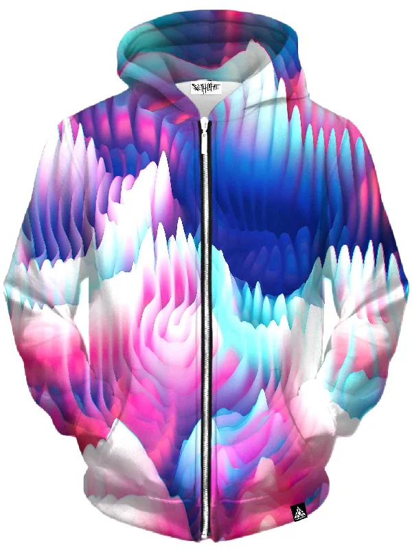 Future Bass Unisex Zip-Up Hoodie