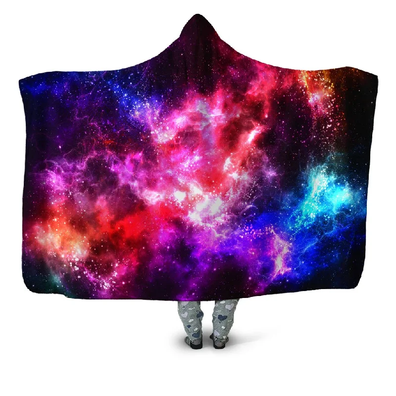 Galaxy Vibe Hooded Blanket