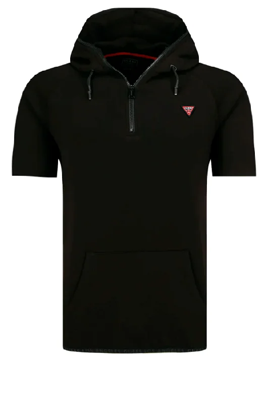 GUESS Prime S/S Hoodie Black