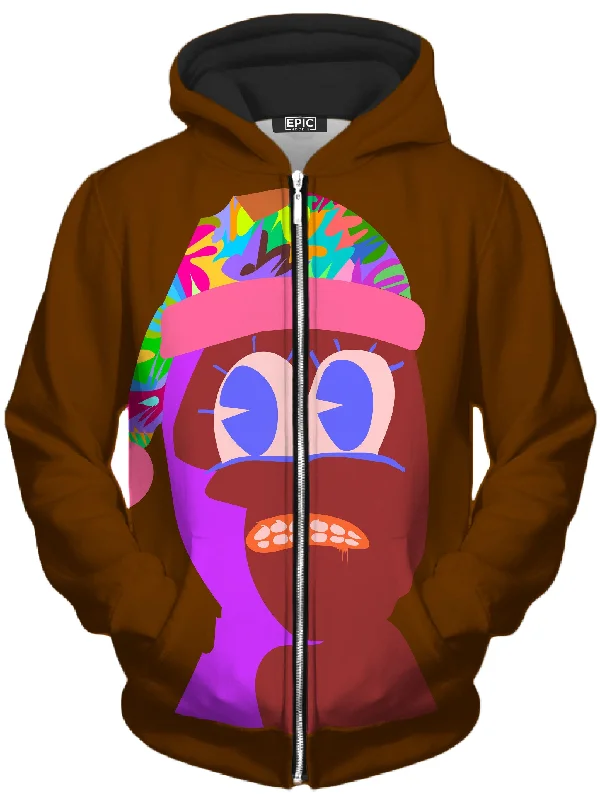 Hanky Unisex Zip-Up Hoodie