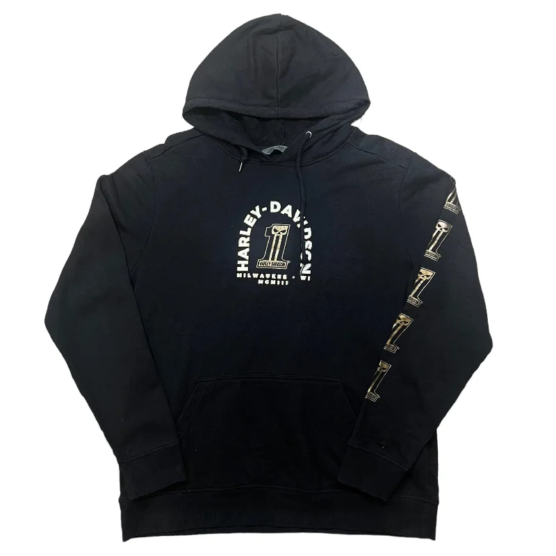 Harley-Davidson Black Hooded Sweatshirt
