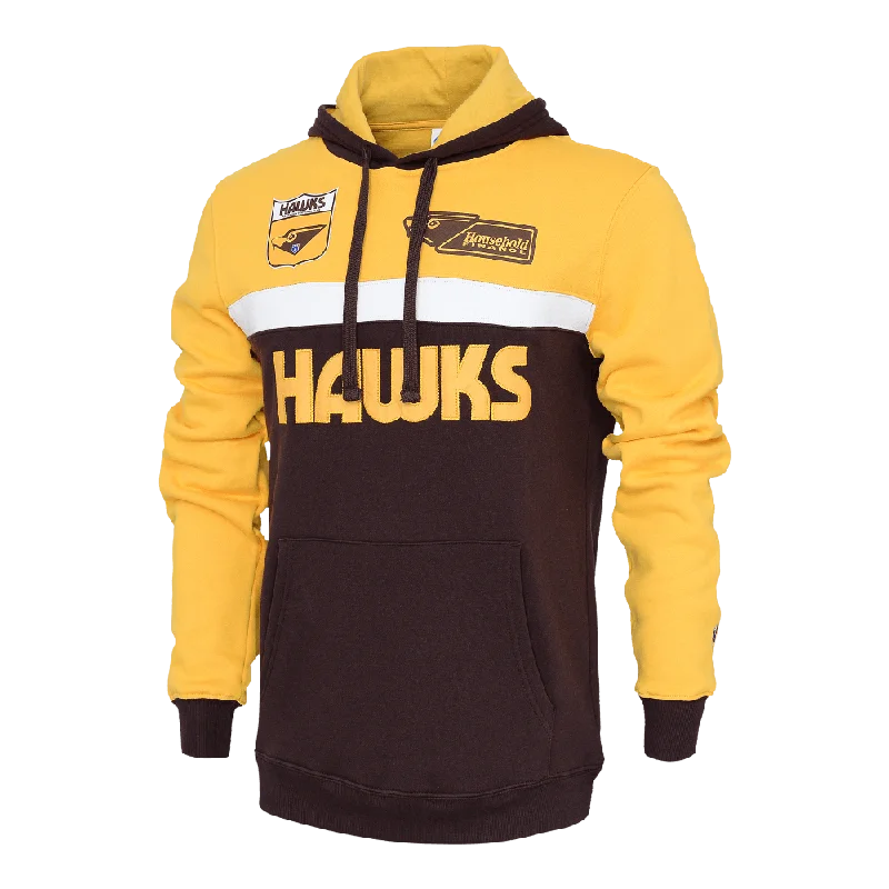 HAWTHORN HAWKS AFL THROWBACK HOODIE