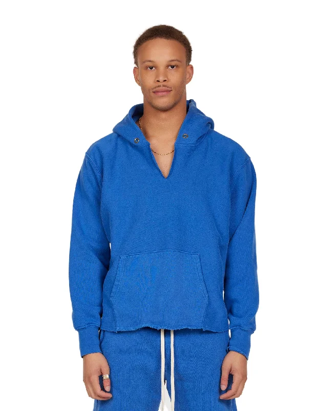 Heavyweight Raw Cropped Hoodie