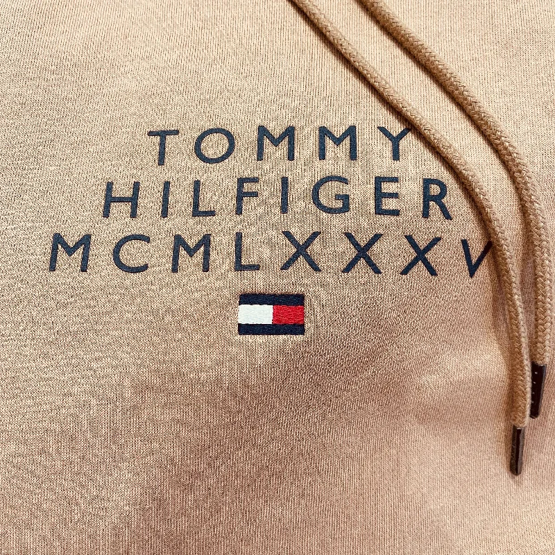 Tommy Hilfiger - Centre Graphic Hoodie - Basket Brown