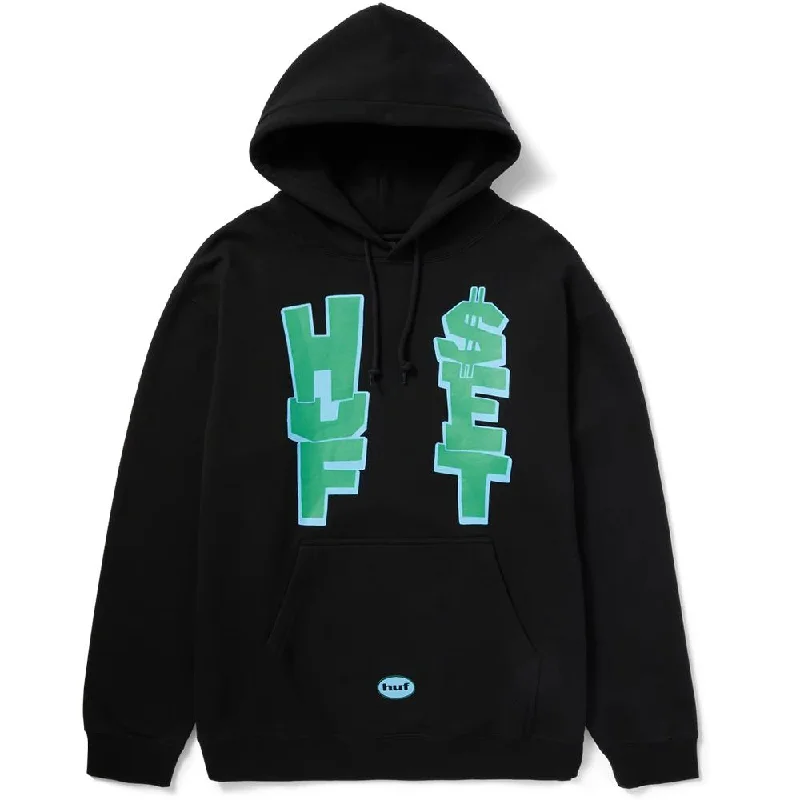 Huf Anthem Hoodie - Black