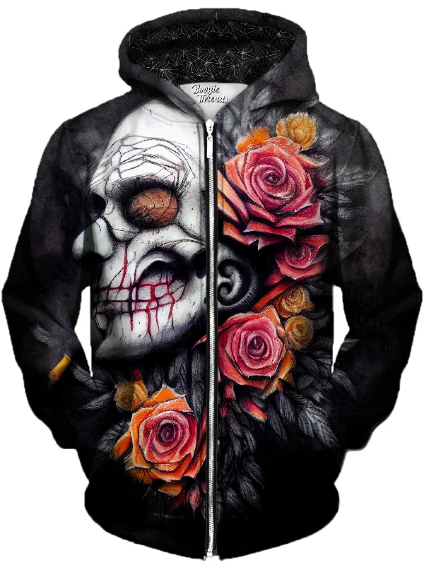 Illustrious Compassion Unisex Zip-Up Hoodie