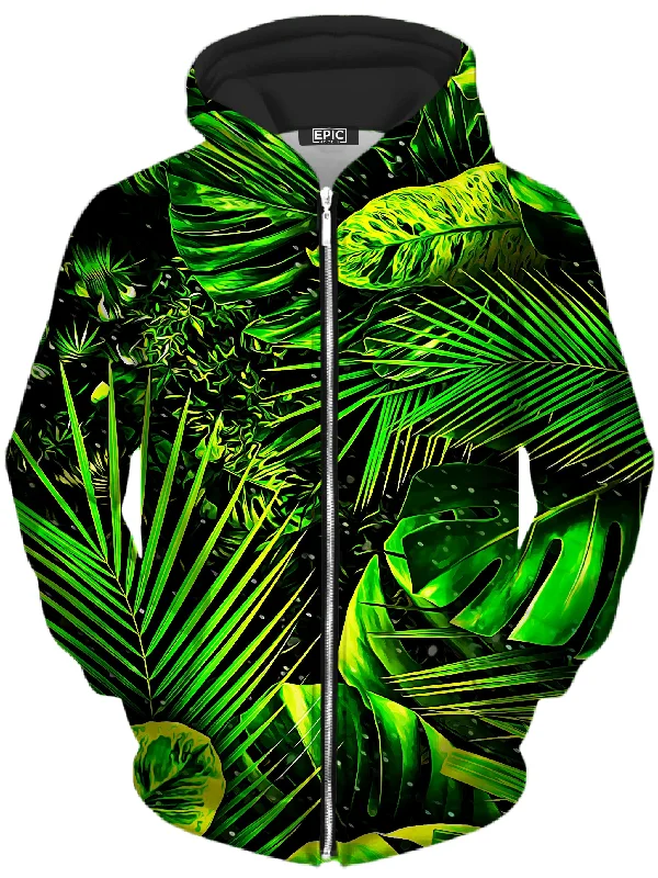 Junglist Unisex Zip-Up Hoodie