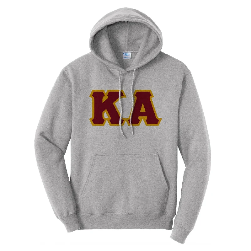 Kappa Alpha Greek Letter Graphic Hoodie
