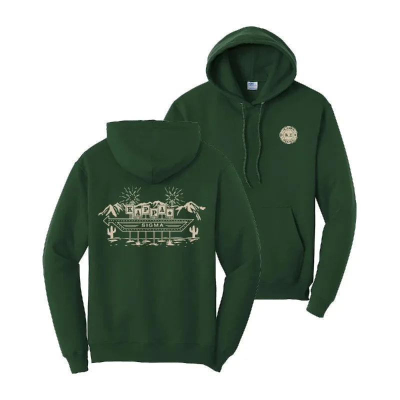 Kappa Sig Western Vintage Motel Hoodie