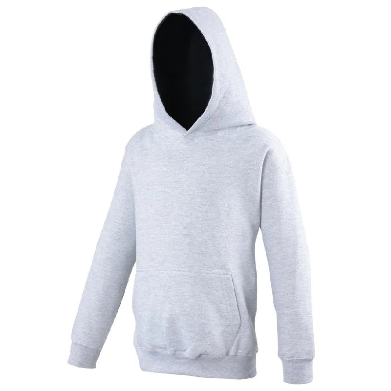 Kids Varsity Hoodie | HEATHER GREY/FRENCH NAVY