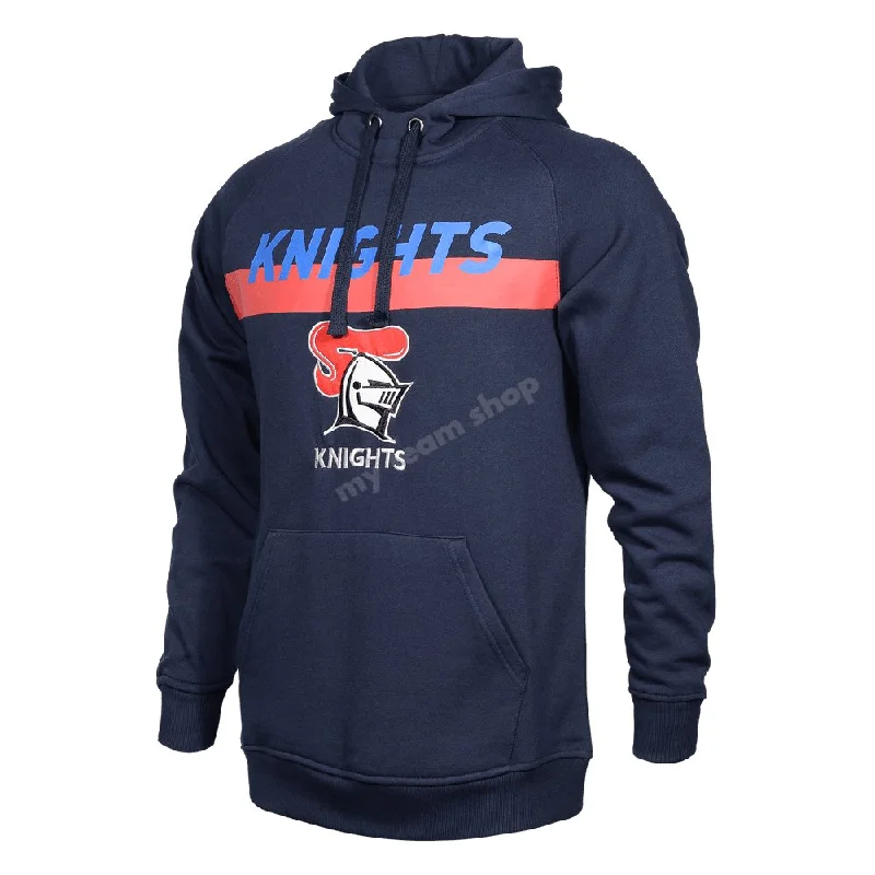 NEWCASTLE KNIGHTS MENS NRL FLEECE HOODIE