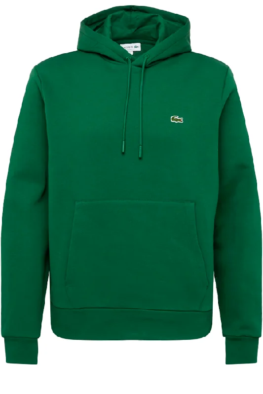 Lacoste Hoodie Organic Cotton Green