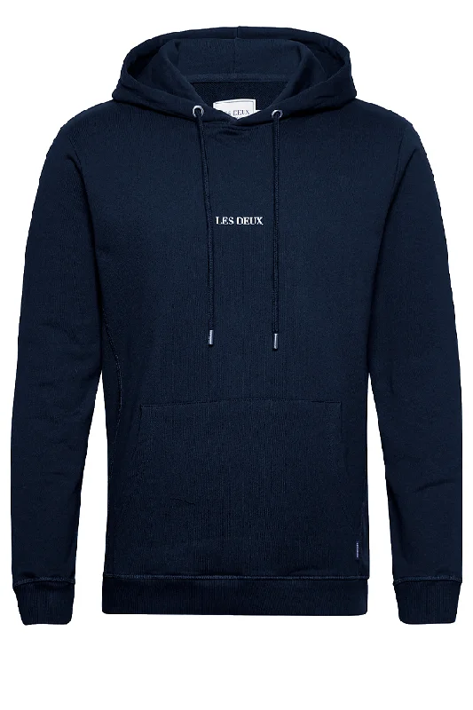 Les Deux Lens Hoodie Navy