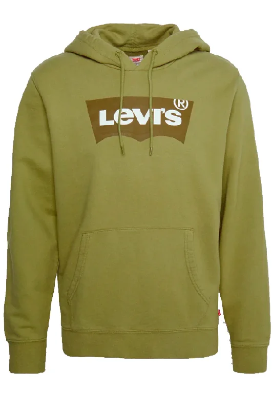 Levi's Graphic Logo Hoodie Olive