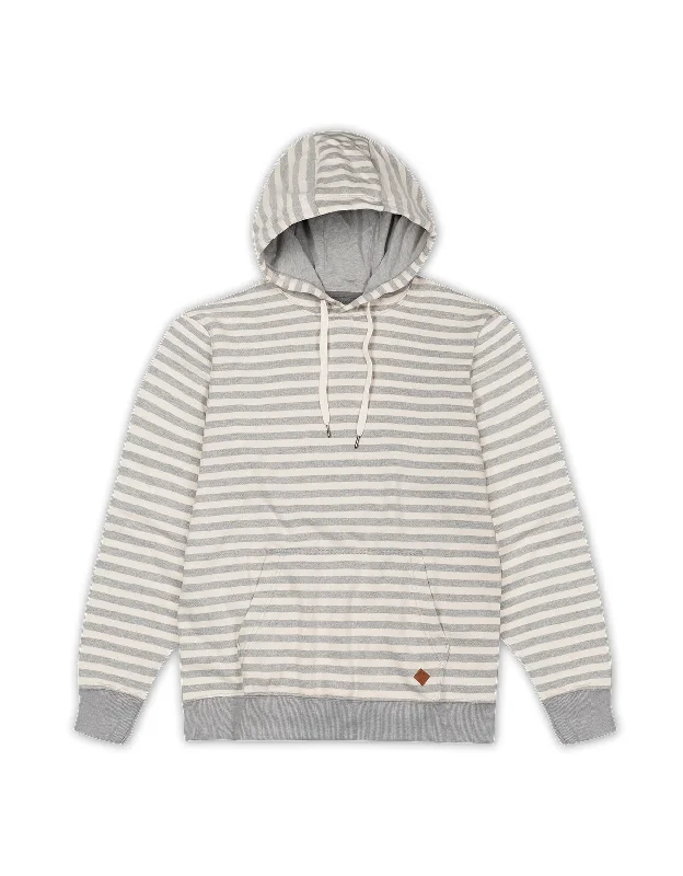 LOOPY LINES MCGEE - GREY/WHITE STRIPES