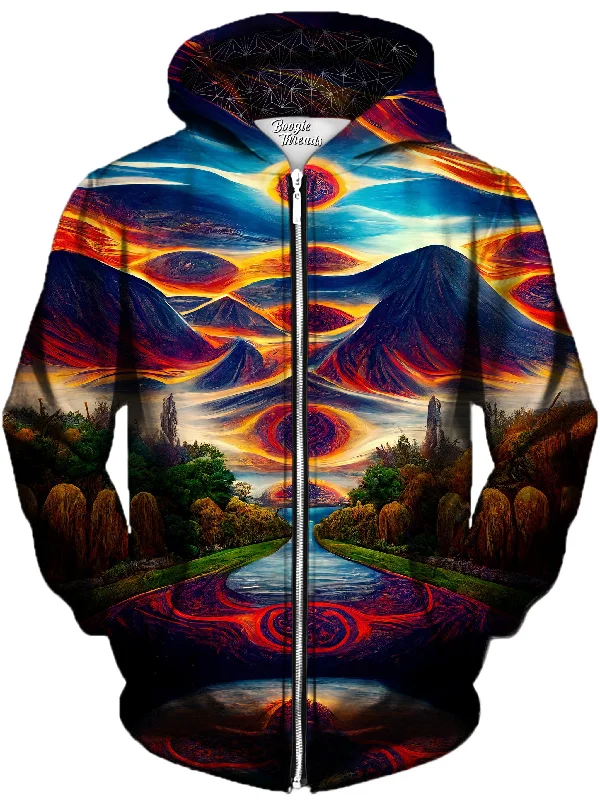 Majestic Beauty Unisex Zip-Up Hoodie