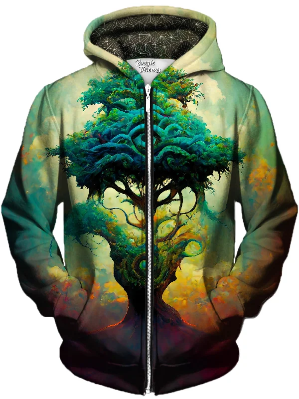 Merciful Edge Unisex Zip-Up Hoodie