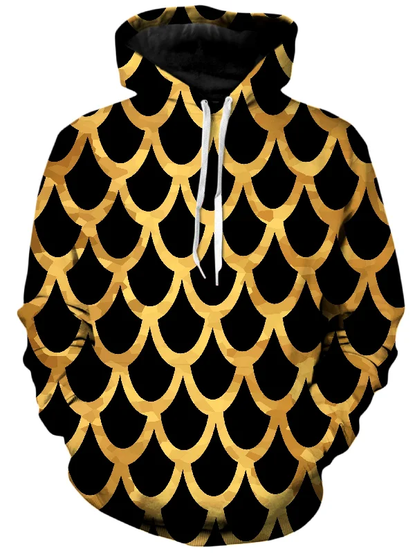 Mermaid Scales Gold Unisex Hoodie