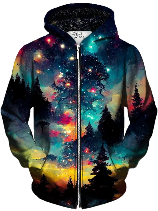 Might Of Significance Unisex Zip-Up Hoodie