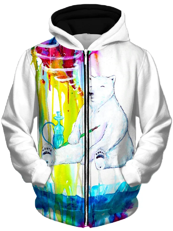 Mint Unisex Zip-Up Hoodie
